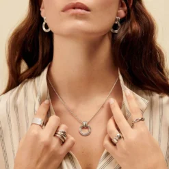 Bague Large TRIJONC - Argenté -Boutique De Bijoux De Mode 02220352 050 52 M2