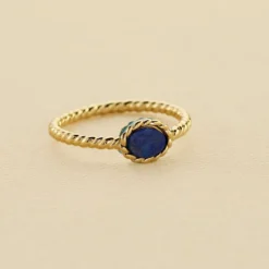 Bague Fine ATMA - Lapis/ Bleu