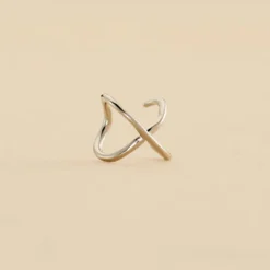 Piercing Ear Cuff CRUZADO - Argenté