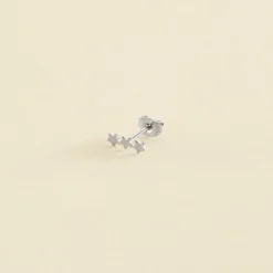 Piercing Puce TRIOSTAR - Argenté