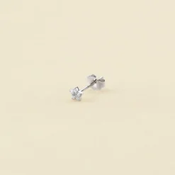 Piercing Puce STARBRIL - Cristal / Argenté