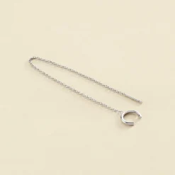 Piercing Ear Cuff ROLLING - Argenté