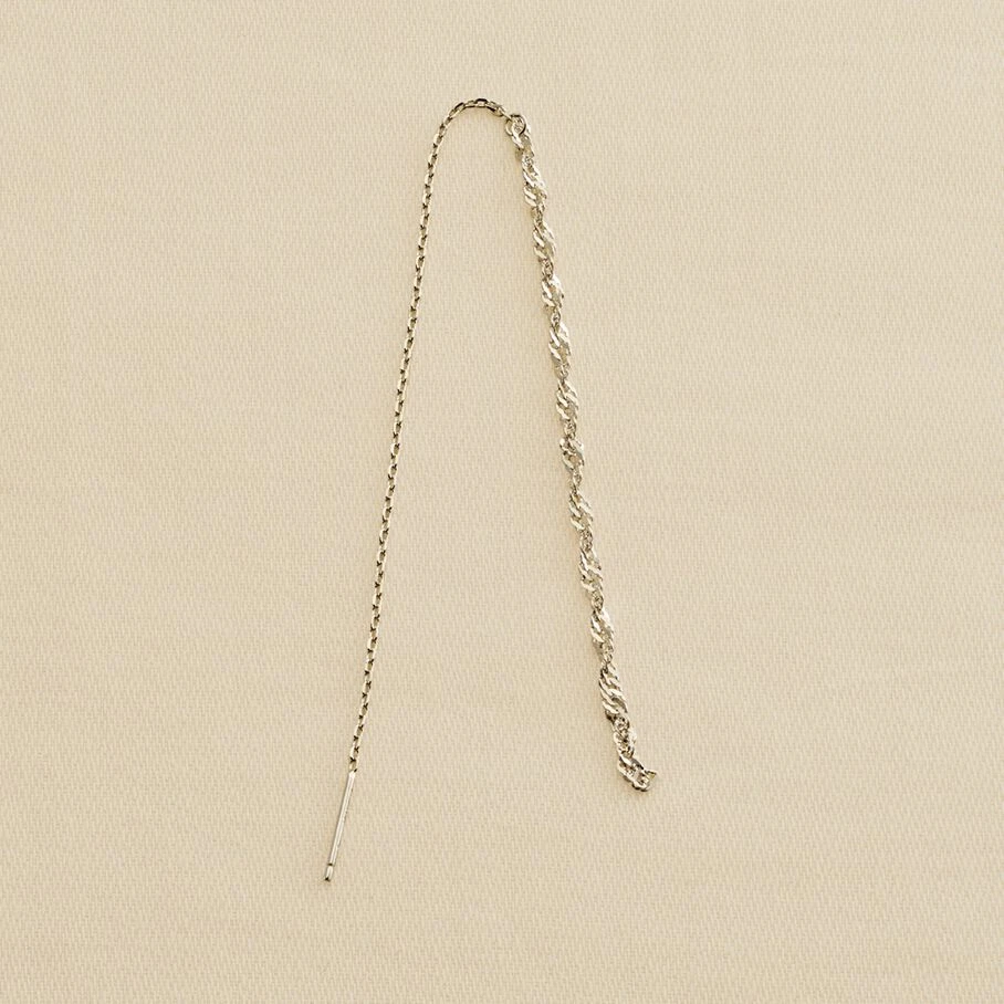 Piercing Puce TWISTED - Argenté 1 Piercing Puce TWISTED - Argenté