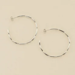 Créoles RADIEUX - Argenté