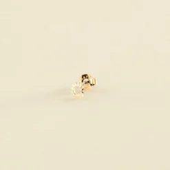 Piercing Puce MINISOL - Doré