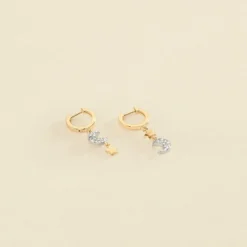 Créoles SARA - Argenté / Doré