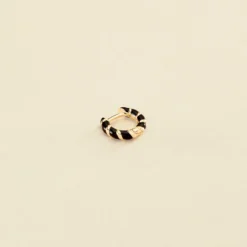 Piercing Créole MIX& MATCH - Noir / Doré