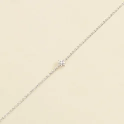 Bracelet Souple OURSE - Cristal / Argenté