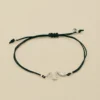 Bracelet Cordon SNAKY - Cristal / Noir