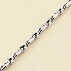 Bracelet Souple ETREINTE - Argenté