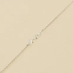 Bracelet Souple PETILLE - Cristal / Argenté