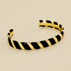 Jonc SESHA - Noir / Doré