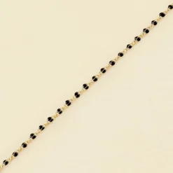 Bracelet Souple SMARTY - Noir / Doré