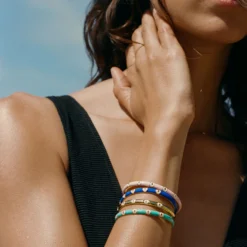 Jonc CYCLADES - Rose Pâle/ Doré -Boutique De Bijoux De Mode 02480276 895 TU M2