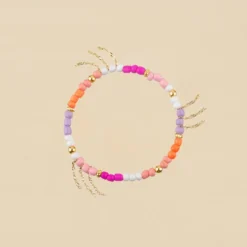 Bracelet Souple RODEO - Multicolore / Doré