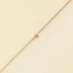 Bracelet Souple OURSE - Cristal / Doré