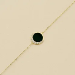 Bracelet Souple MOONONYX - Onyx