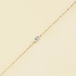 Bracelet Souple ETREINTE - Argenté / Doré