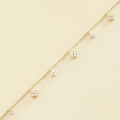 Bracelet Souple BELOVED - Cristal / Doré