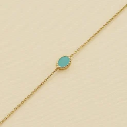 Bracelet Souple ATMA - Lapis/ Bleu