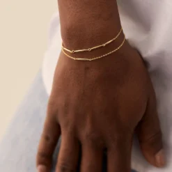 Bracelet Souple RADIEUX - Doré -Boutique De Bijoux De Mode 02490082 157 TU M2