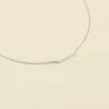 Collier Ras Du Cou BARSHINE - Cristal / Argenté