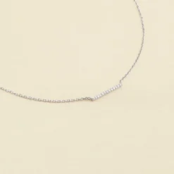 Collier Ras Du Cou BARSHINE - Cristal / Argenté