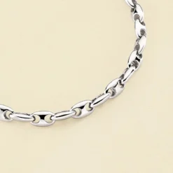 Collier Ras Du Cou ETREINTE - Argenté