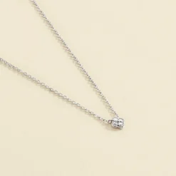 Collier Ras Du Cou BELOVED - Cristal / Argenté