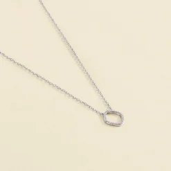 Collier Ras Du Cou SISSI - Cristal / Argenté