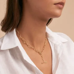 Collier Mi-long CHAIN - Doré -Boutique De Bijoux De Mode 02651376 157 TU M1