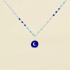 Collier Ras Du Cou SMARTY - Bleu / Bleu