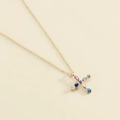 Collier Ras Du Cou LUCES - Multicolore / Doré