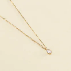 Collier Ras Du Cou PRISMA - Cristal / Doré