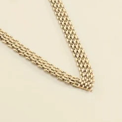 Collier Mi-long MINUIT - Doré