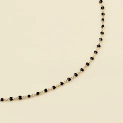 Collier Ras Du Cou SMARTY - Noir / Doré