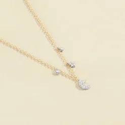 Collier Ras Du Cou SARA - Argenté / Doré