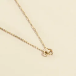 Collier Ras Du Cou RONDOU - Cristal / Doré