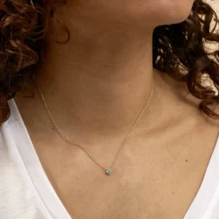 Collier Ras Du Cou BELOVED - Turquoise / Doré -Boutique De Bijoux De Mode 02690126 731 TU M2