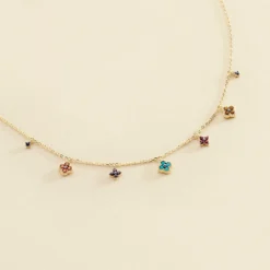 Collier Ras Du Cou BELOVED - Multicolore / Doré