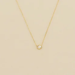 Collier Ras Du Cou ATMA - Nacre /rose