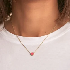 Collier Ras Du Cou ATMA - Nacre /rose -Boutique De Bijoux De Mode 02690136 642 TU M1